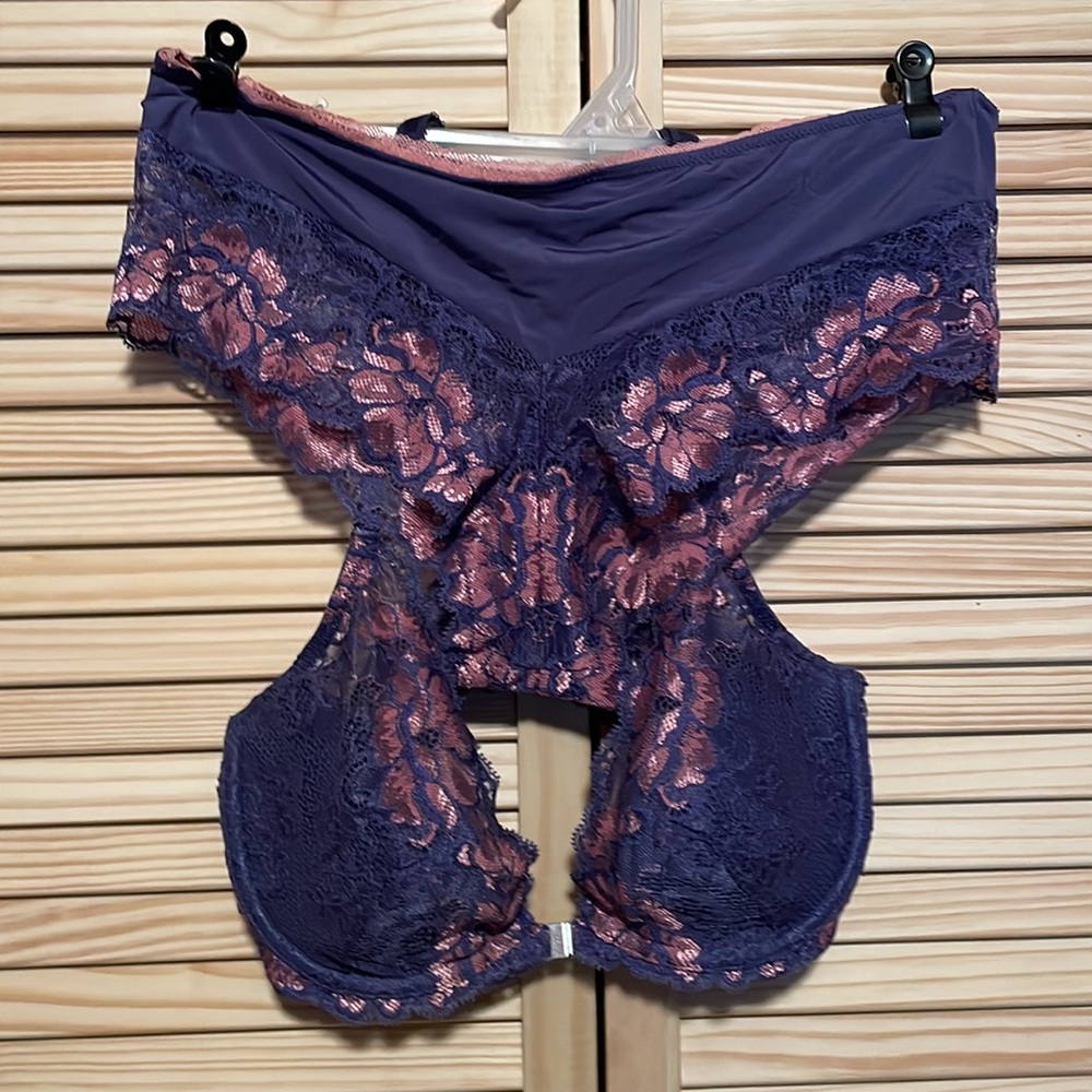 Adore Me Racerback, Bra and Panties